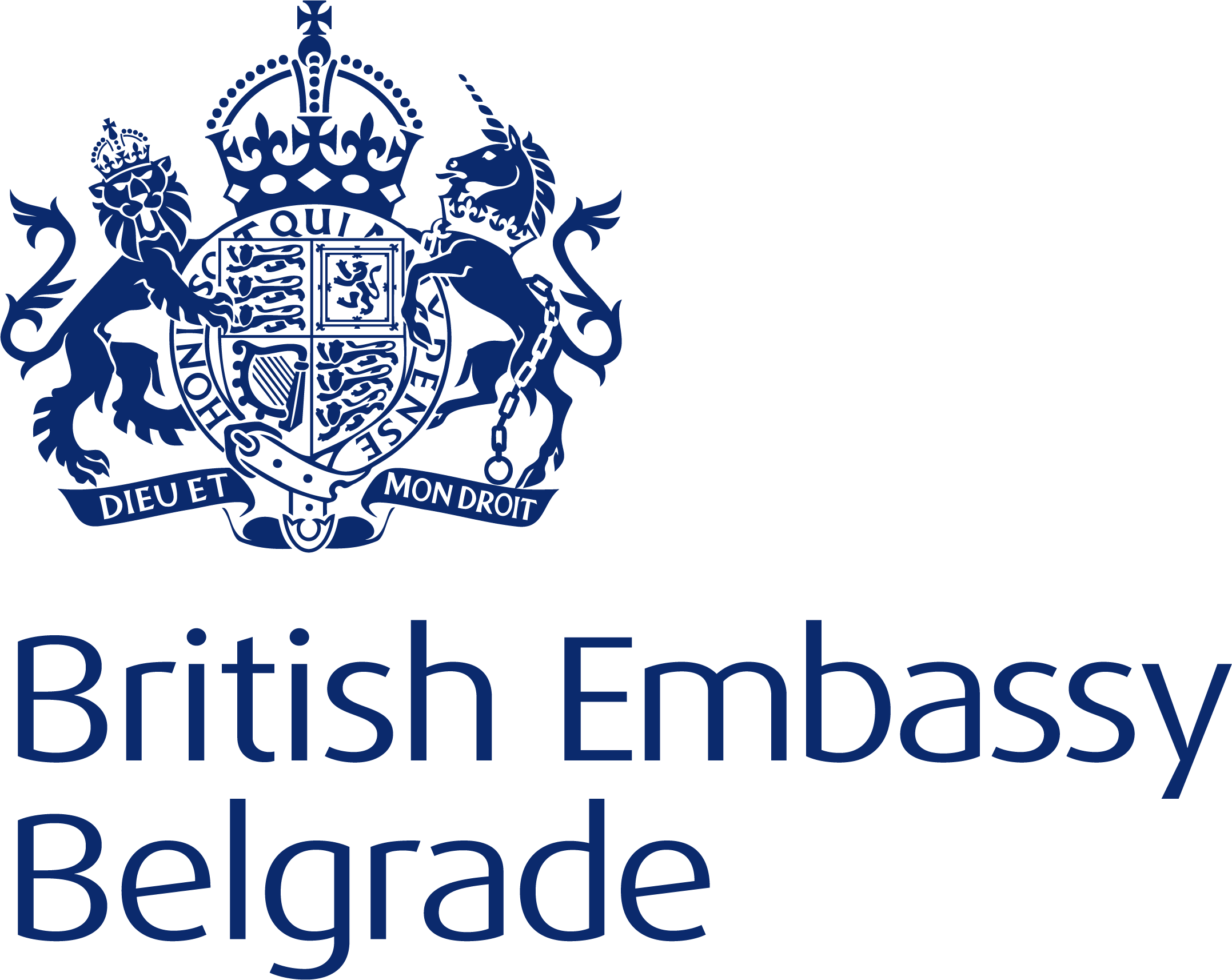 British Embassy Belgrade logo