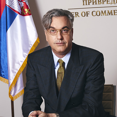Marko Čadež, President of the Chamber of Commerce and Industry of Serbia